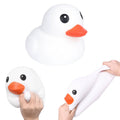 White Squishy Duck Stress Toy