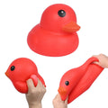 Red Squishy Duck Stress Toy