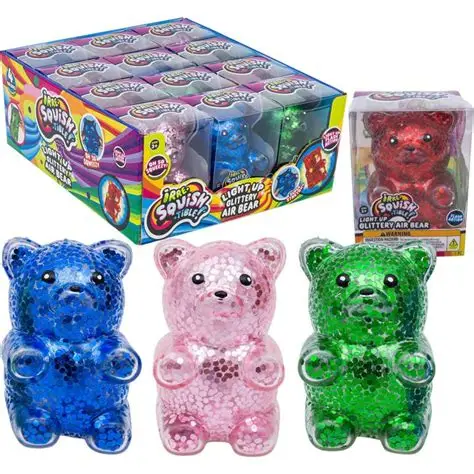 Irre-Squish-Tible Light Up Bear
