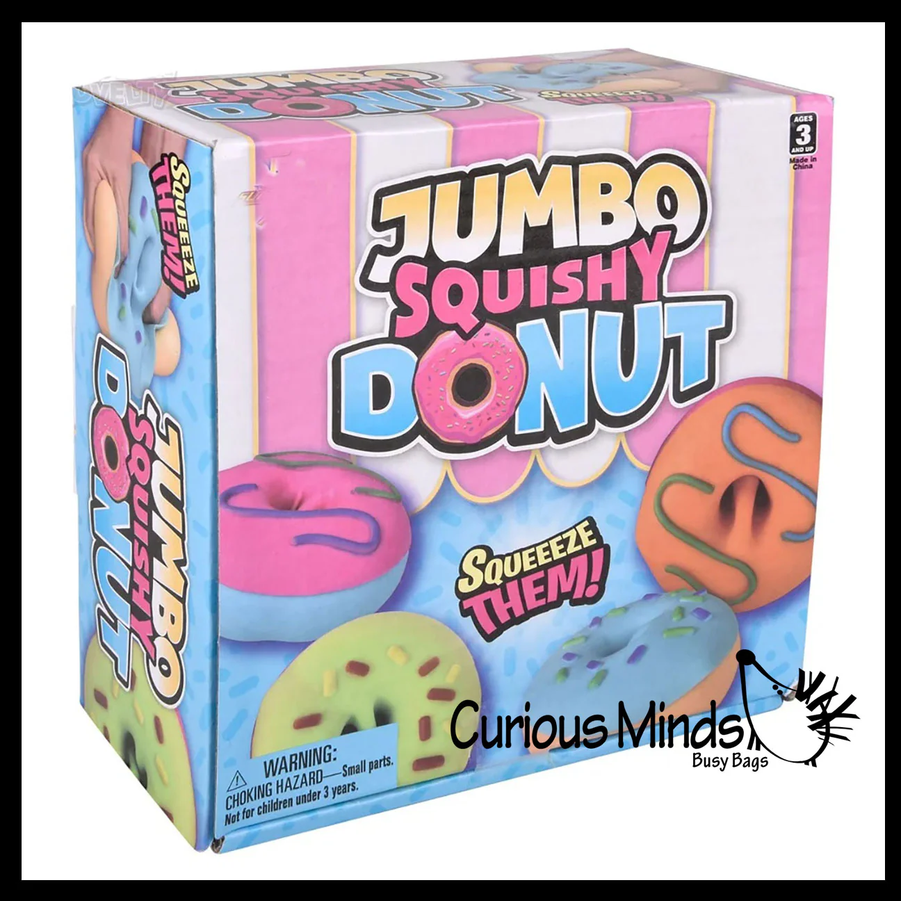 JUMBO Doh Filled Donut w/ Removable Frosting